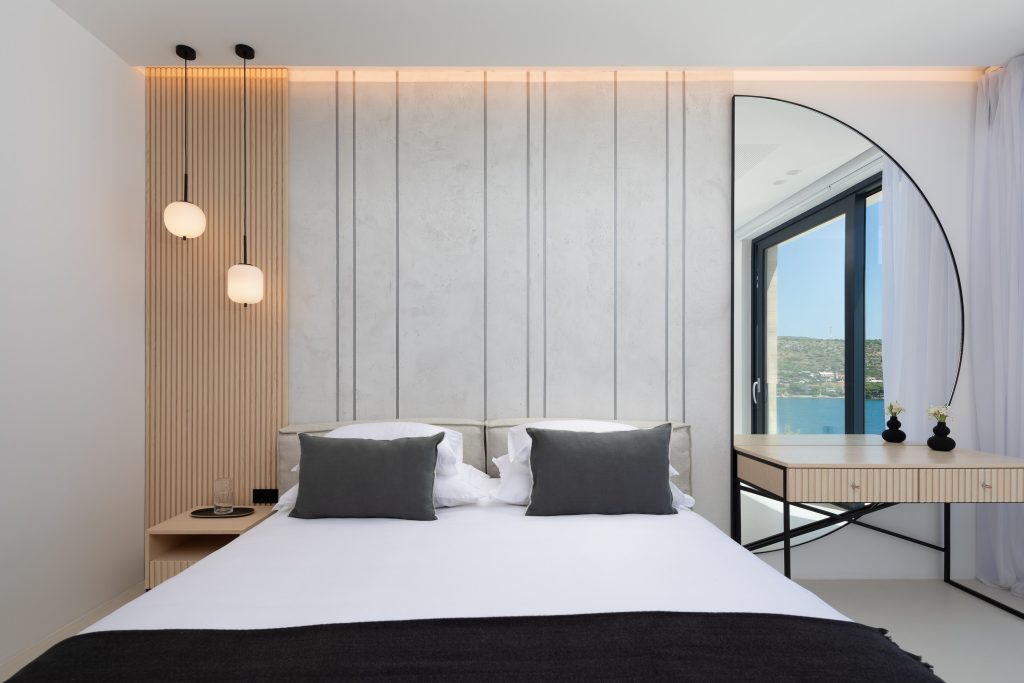 villa Rogoznica walls and floors mikrocement